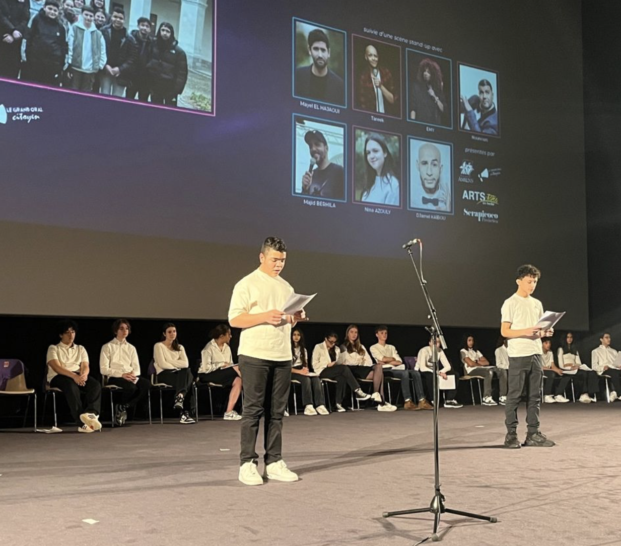 Photo prise lors d'une finale à Amiens.