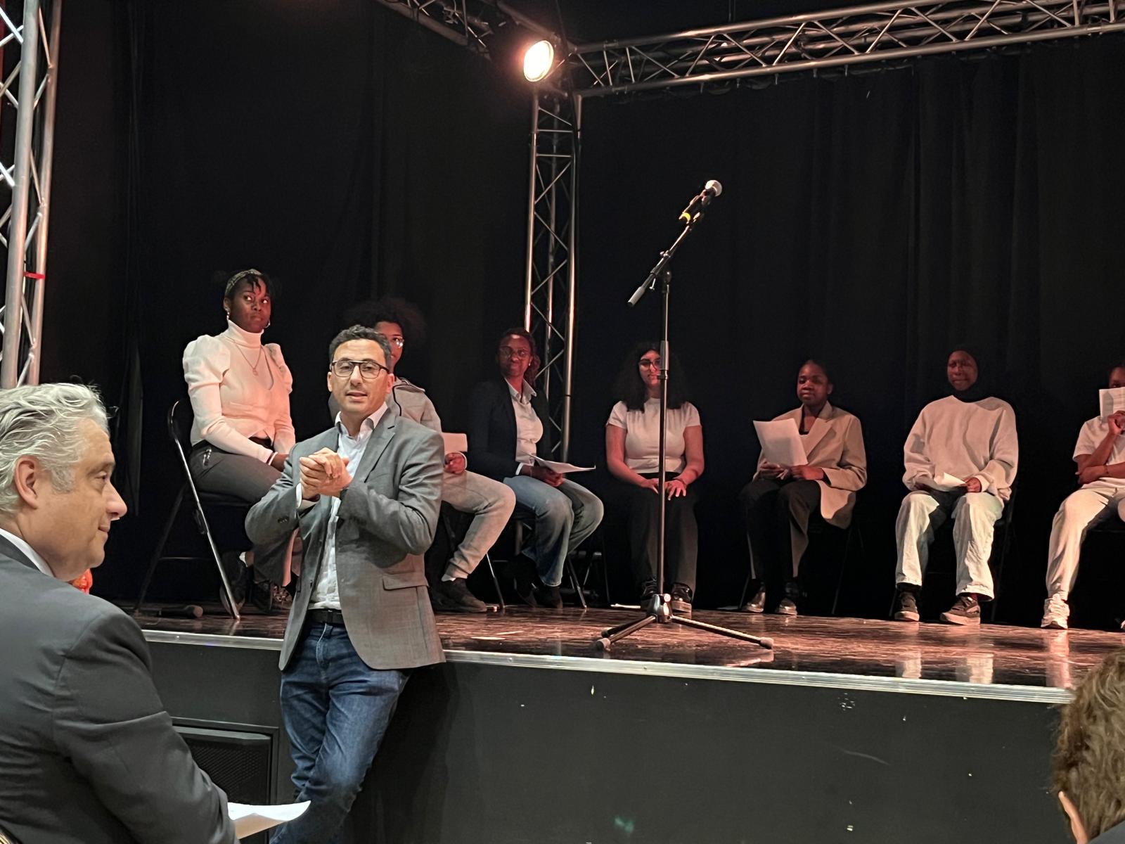 Photo prise lors d'une finale à Villiers-le-Bel.